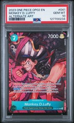 Monkey D. Luffy OP02-041 Alternate Art Paramount War