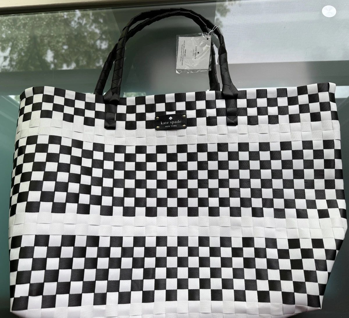 kate spade new york Tote Checkered Bags & Handbags for Women for