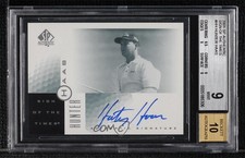 2001 SP Authentic Sign of the Times Hunter Haas #HH BGS 9 MINT Auto uk2