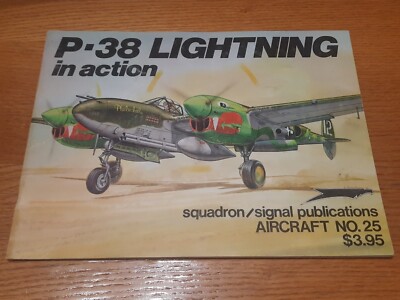Boeing Skunk Works P-38 Lightning in Action Gene Stafford Squadron Aircraft #25