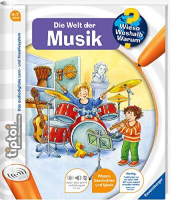 tiptoi  Die Welt der Musik: mit über 600 Geräuschen und Texten Book The Fast