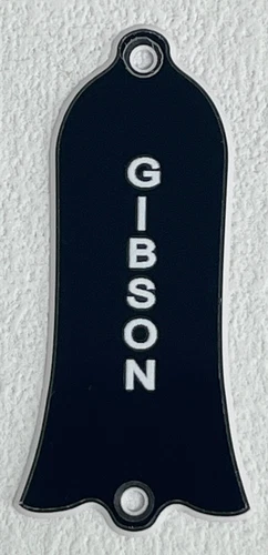 Fits Gibson Guitars Truss Rod Cover Les Paul Custom,2-Screw,2 Ply Black