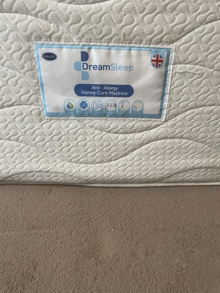 mattress double firm/bailey Pegasus Brindisi caravan island bed eBay