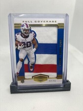 2020 Panini Plates & Patches - Full Coverage Zack Moss #FC-32 /80 (MEM, RC)