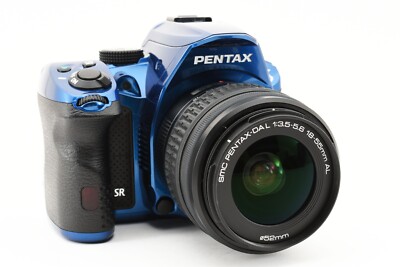 Pentax K-30 16.3MP Digital SLR Camera Blue w/18-55mm Lens [Exc++]