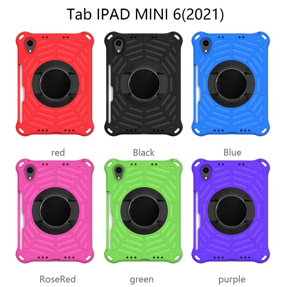 For iPad 10.2 9th 8th 7th 6th Air Mini 6 Pro 11 Shockproof EVA Foam Hybrid Case - Image 2 of 4