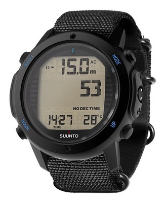 Suunto D6i Novo Zulu Scuba Diving Wrist Computer Black