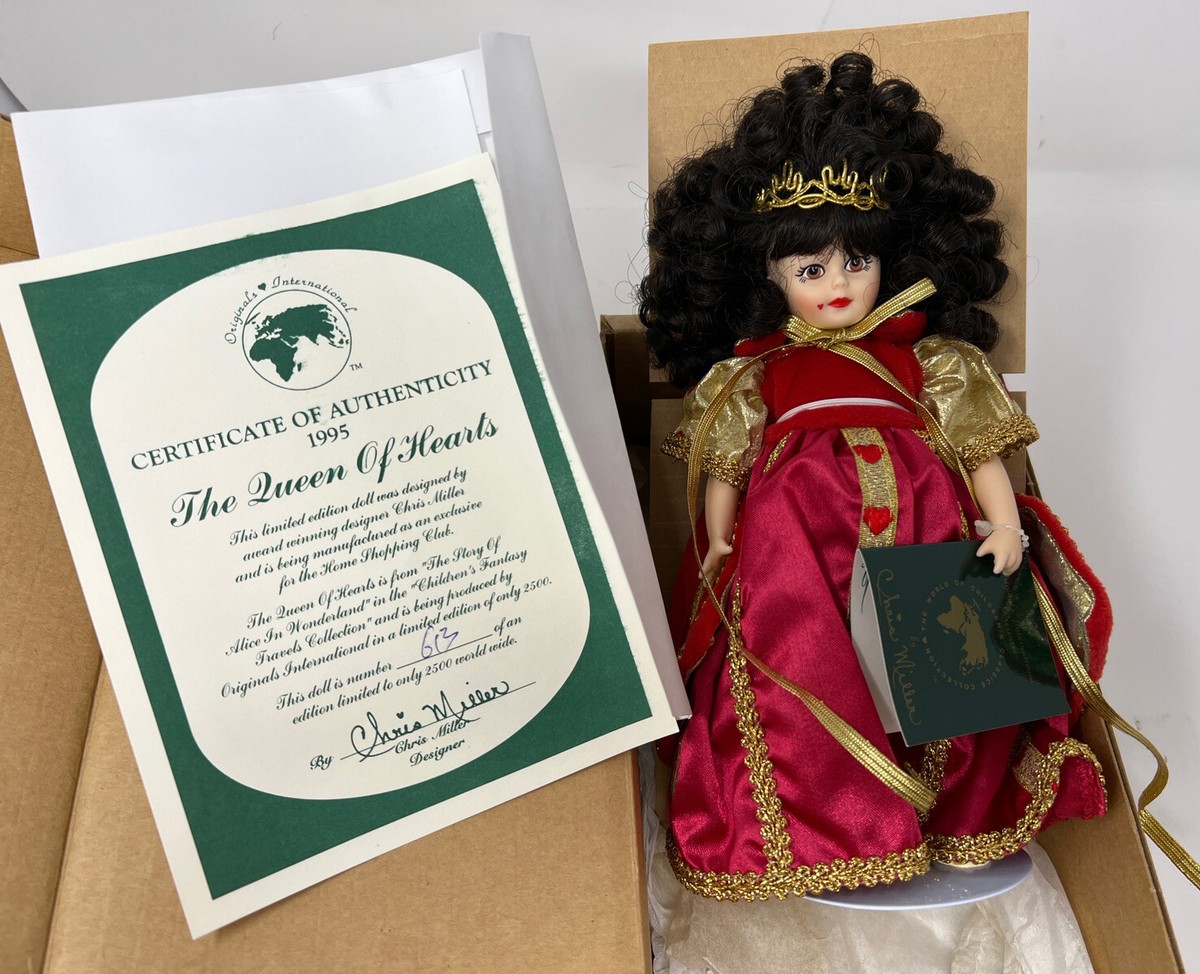 Originals International Chris Miller Doll Queen Of Hearts 613 Of