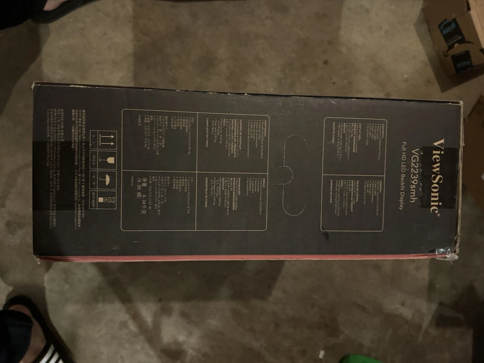 Full HD LED Monitor ViewSonic VG2239SMH 21.5" 75 Hz - Black - Image 3 of 4