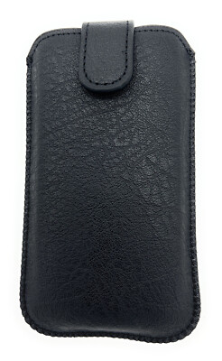Handy Tasche Case Hülle Etui schwarz Magnetverschluss für Nokia 130 (2017)
