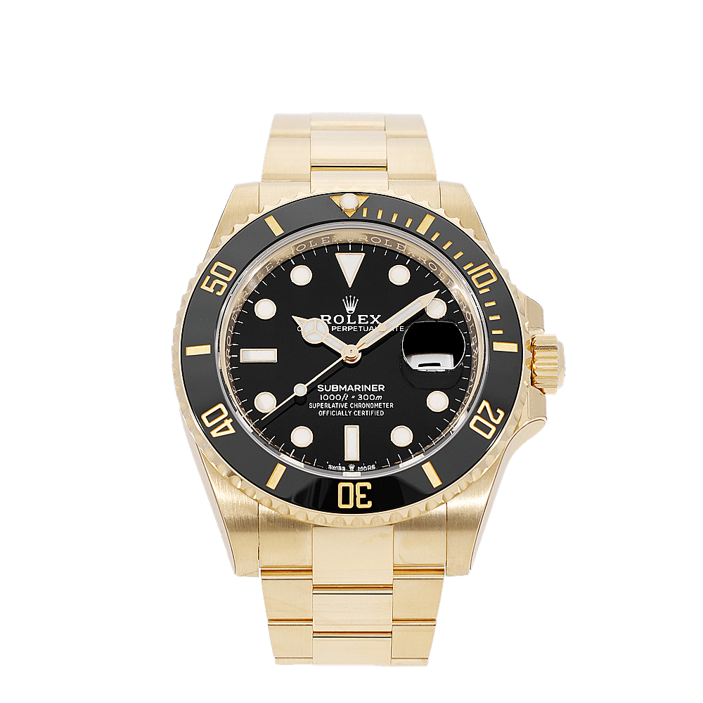 Rolex Submariner Men's Black Watch 
