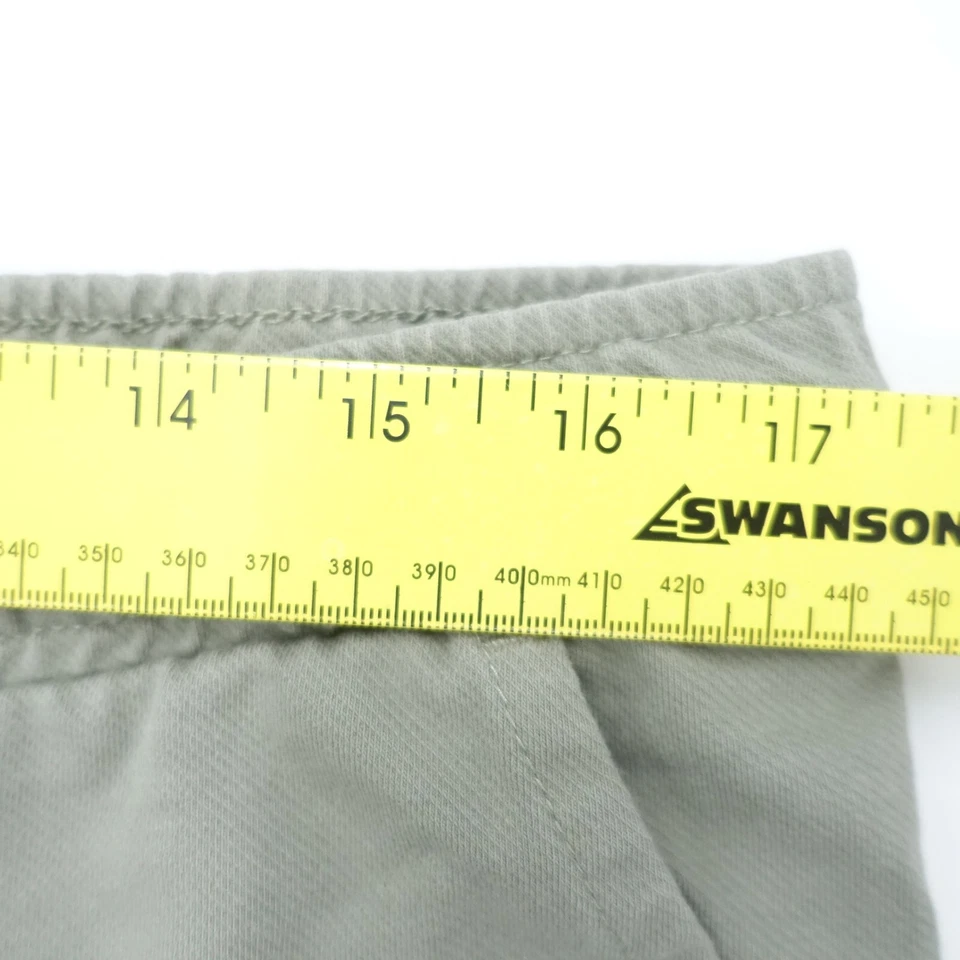 Weatherproof Vintage Jogger Pants Womens L Green Cotton Stretch Tapered Leg - Image 4 of 4