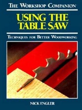 Using the Table Saw: Techniques for Better Woodworking (The Workshop Com - GOOD