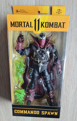 Mortal Kombat 11 Figur COMMANDO SPAWN Statue Neca Sideshow Street Fighter OVP