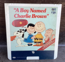 CED Selectavision VideoDisc Movie A BOY NAMED CHARLIE BROWN