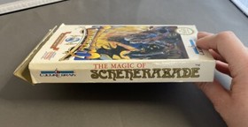 Nintendo NES Game The Magic Of Scheherazade Box w/ Manual & Map Vintage!