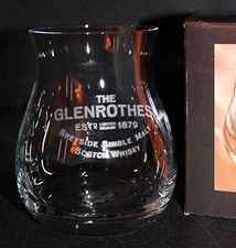 GLEN ROTHES LOGO OFFICIAL GLENCAIRN CANADIAN WHISKY GLASS 