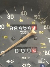 Contachilometri Fiat 124 Spider America.