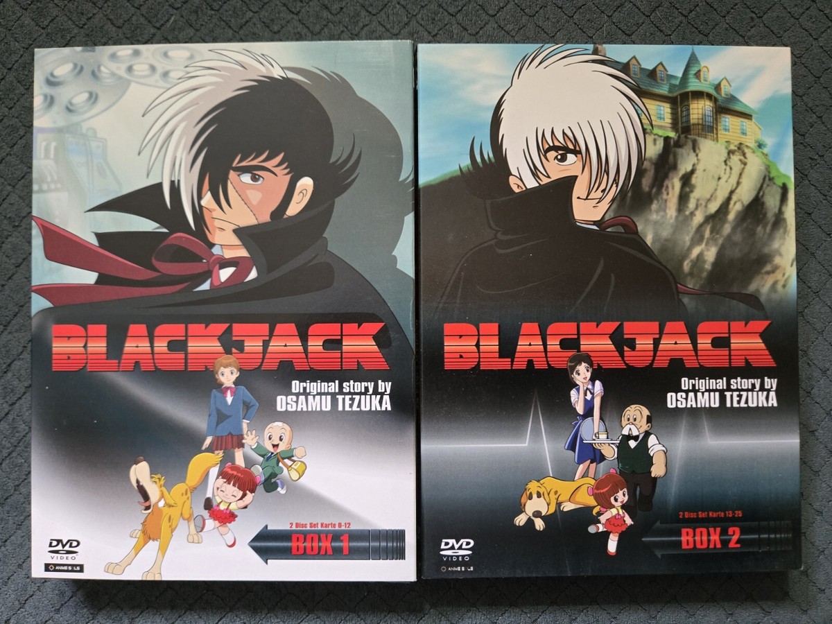 ブラックジャック BLACK JACK dvd box Black Jack TV DVD Set 1 (2004) Episodes 0-12 Anime Sols