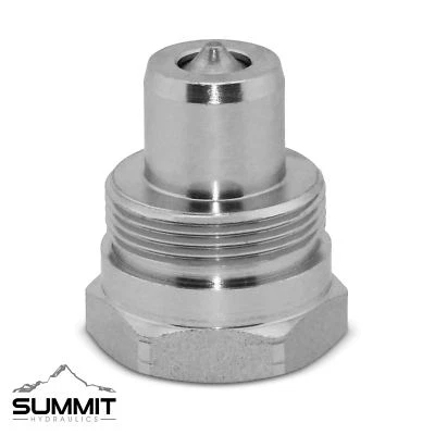 SUMMIT HYDRAULICS 1/4″ NPT Thread 10,000 PSI High Pressure Hydraulic Quick Disconnect Male Coupler