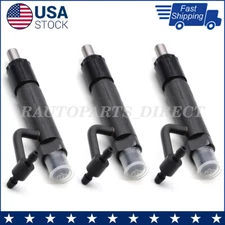 3x Fuel Injector AM880956 for John Deere 4210 3215 3235 Yanmar 3TNE78A 3TNE82A