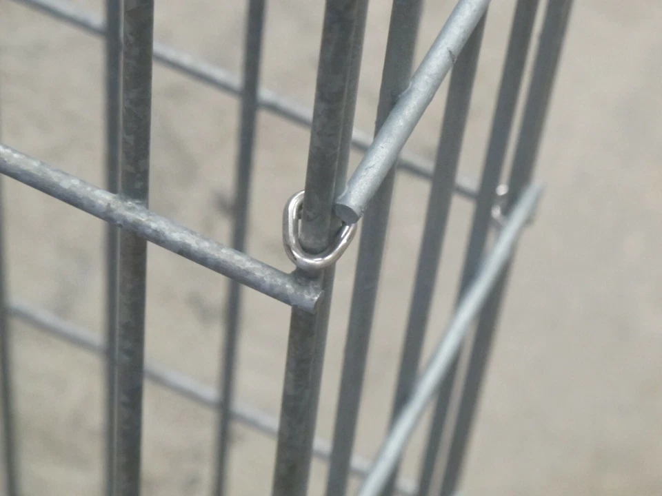 C-Klammer für Gabione 200Stk Steinkörbe Zaunbau C-Ring  Edelstahl.,  - Bild 4 von 4