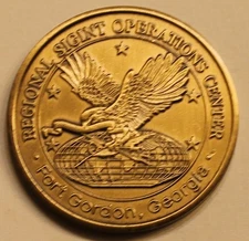 Gordon Regional SIGINT Operations Center GRSOC CSM  NSA/CSS  Army Challenge Coin