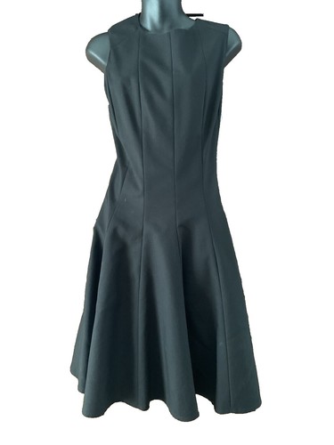 LAUREN Ralph Lauren Green Label Sleeveless Dress Leather Trim Lined, Size 14 | eBay LAUREN Ralph Lauren Green Label Sleeveless Dress Leather Trim Lined, Size 14 | eBay