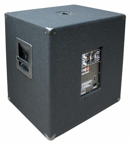 E-Lektron SUB-Q45A PA-Subwoofer Aktiv 18"/45cm Bass Lautsprecher Box 1000W-Peak - Afbeelding 5 van 9