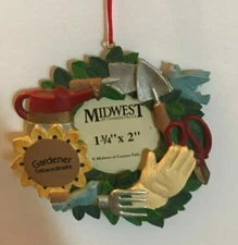 Midwest of Cannon Falls Gardener Extraordinaire Frame Ornament