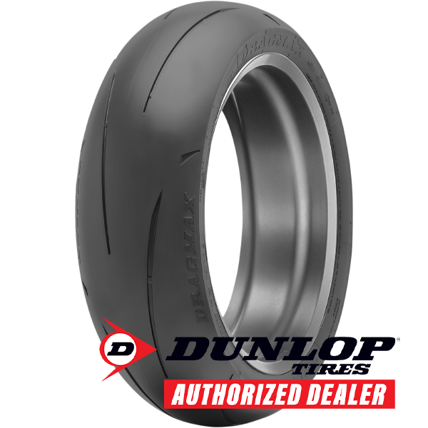 Dunlop Dragmax Rear Motorcycle Tire 190/50R17 73W Radial Blackwall