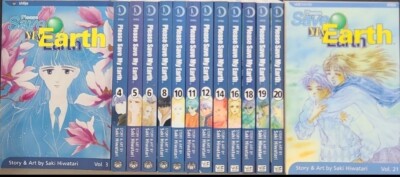 PLEASE SAVE MY EARTH ENGLISH Manga 14 Vol. 3-6,8,10-12,14,16,18-21 Brand New 