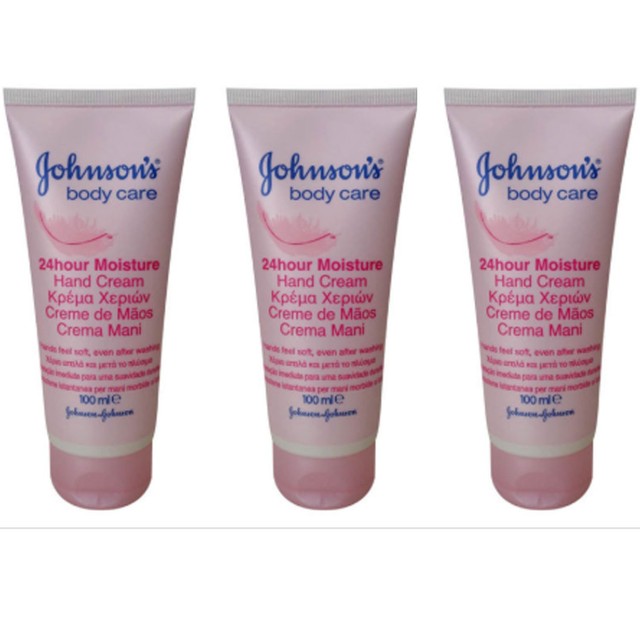 JOHNSON'S Body Care 24 Hour Moisture Hand Cream 100ml for sale online