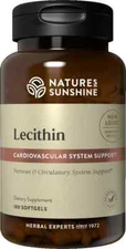 Nature's Sunshine Lecithin 180 Softgels Exp. 03/2026