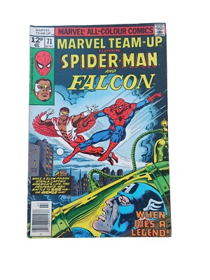 Marvel Comics Team Up Spider-Man And Falcon #71 1978 Bronze Age FREE UK P&P 