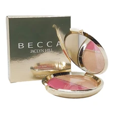 Becca Jaclyn Hill Duo Splits Shimmering Skin Perfector Blush C Pop /Hyacinth