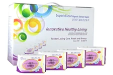 Longrich Superbklean Magnetic Sanitary Napkin (Heavy Flow /Night Use) - 2 packs