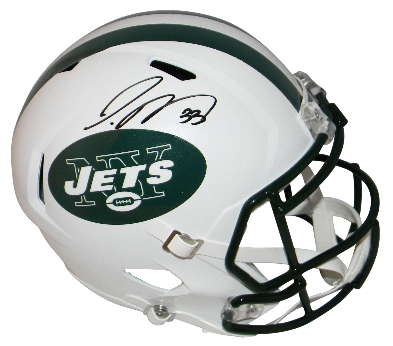 Jamal Adams Autographed Signed New York Jets FULL SIZE SPEED HELMET BECKETT 