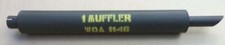JEEP WILLYS MB-FORD-M201  SILENCIEUX ECHAPPEMENT ROND