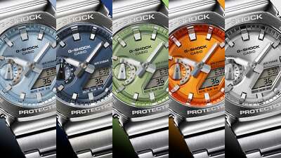 CASIO G-SHOCK GM-2110D-4AJF FULL METAL Analog Digital Watch Orange