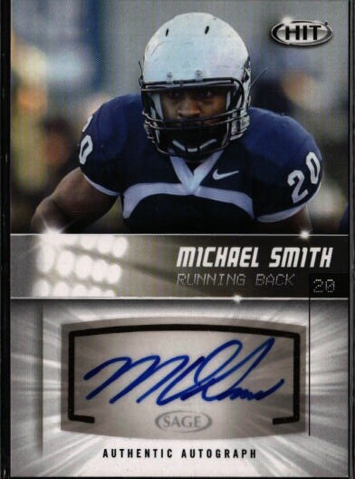 2012 SAGE HIT #A30 Michael Smith Autographs