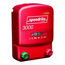 Speedrite 3000 Energizer 30 Mile Fence Charger. AC/DC Powered 120 Acres
