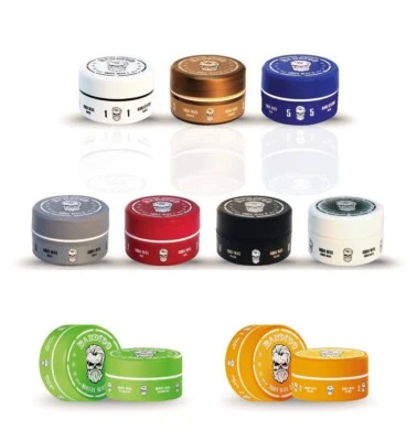 6 x Bandido Aqua Haar Wax Nr.1-8 & Fiber (6er Pack - 900ml)