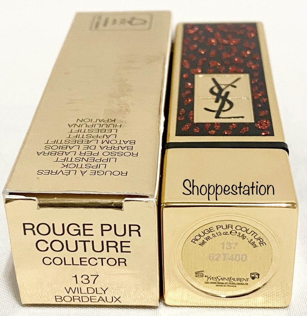 Yves Saint Laurent Rouge Pur Couture Collector Shade 137 WILDLY