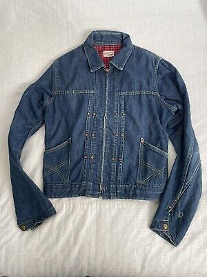 unknown 1950'S VINTAGE DENIM 目指し JACKET USED unknown 1950'S VINTAGE DENIM 目指し JACKET USED