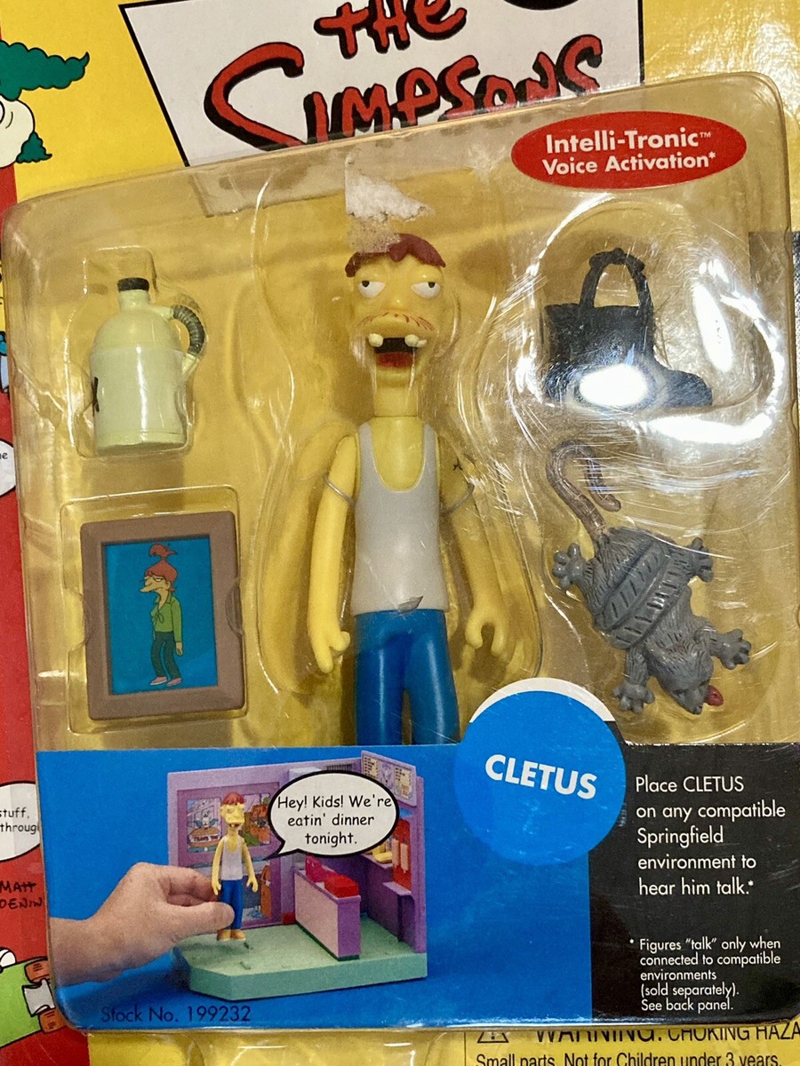 Playmates The Simpsons フィギュア12→7 Playmates Toys The Simpsons Series 7: Cletus Action Figure