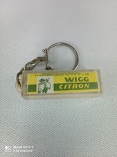 Schlüsselanhänger alt Vintage 60-70er Jahre WIGG Zitrone Schlüsselanhänger / J13