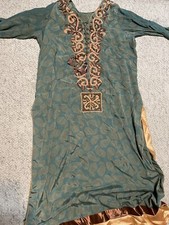 women pakistan kurtis dresses pishwas wedding emerald