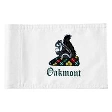 Oakmont Country Club  Golf  Pin Flag PGA Tour Regulation Tube Flag 8x6Inch