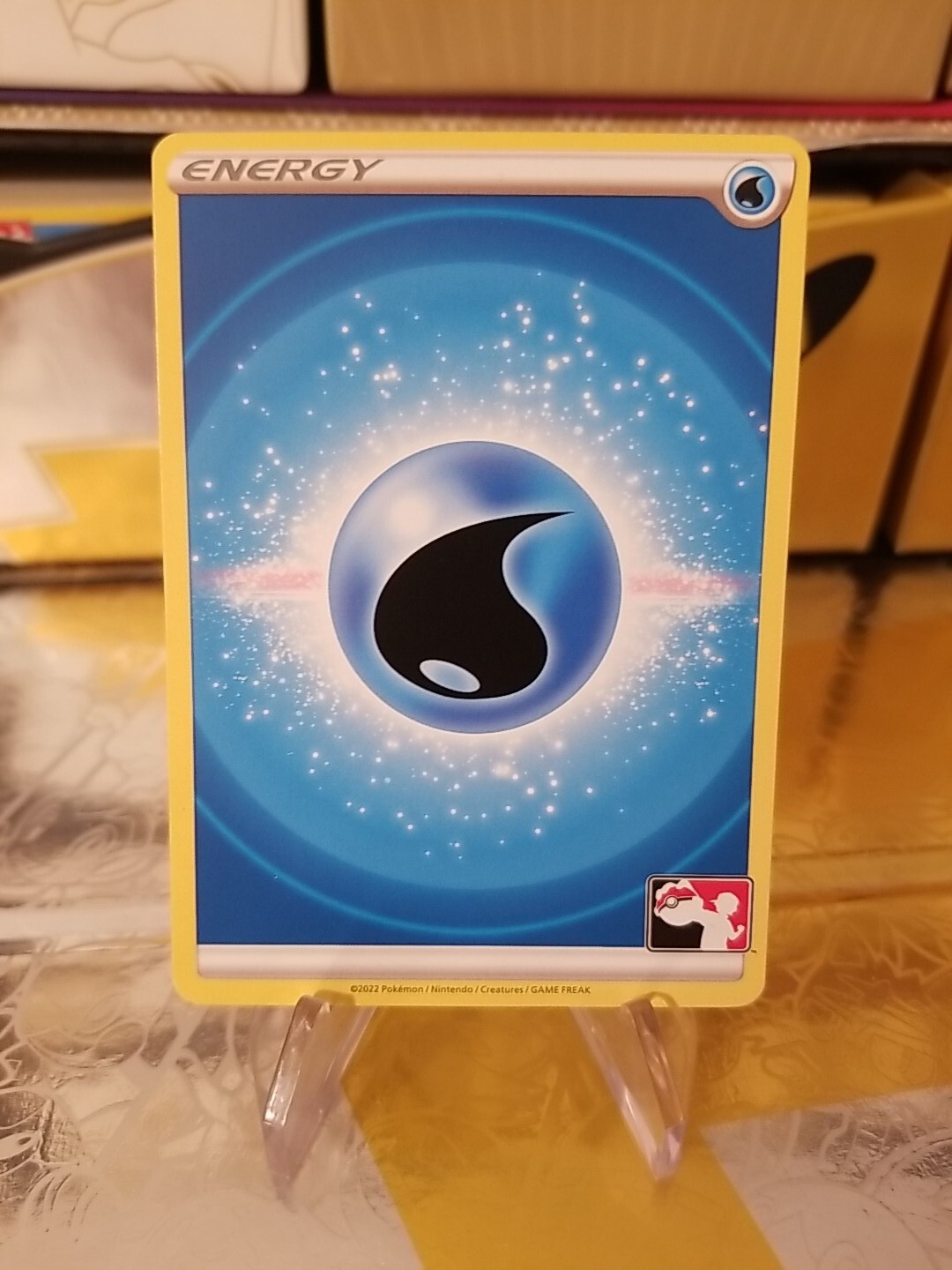 Water Energy Pokemon Prize Pack Promo Series 2 3 Pokemon Card NM/LP 